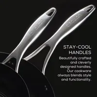 Circulon Steelshield Stainless Steel -pc. Cookware Set