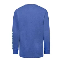 Hurley Big Boys Round Neck Long Sleeve Graphic T-Shirt