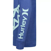 Hurley Big Boys Round Neck Long Sleeve Graphic T-Shirt
