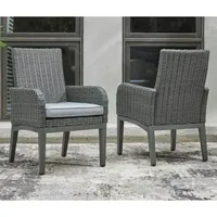 Signature Design by Ashley Elite Park 2-pc. Weather Resistant Patio Dining Chair