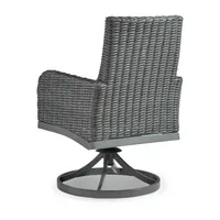 Signature Design by Ashley Elite Park 2-pc. Swivel Weather Resistant Patio Dining Chair