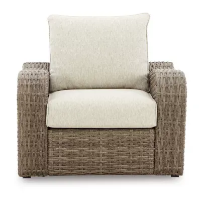 Signature Design by Ashley Sandy Bloom Patio Lounge Chair