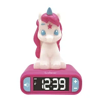 Lexibook Unicorn Alarm Clock With Night Light Electronic Game