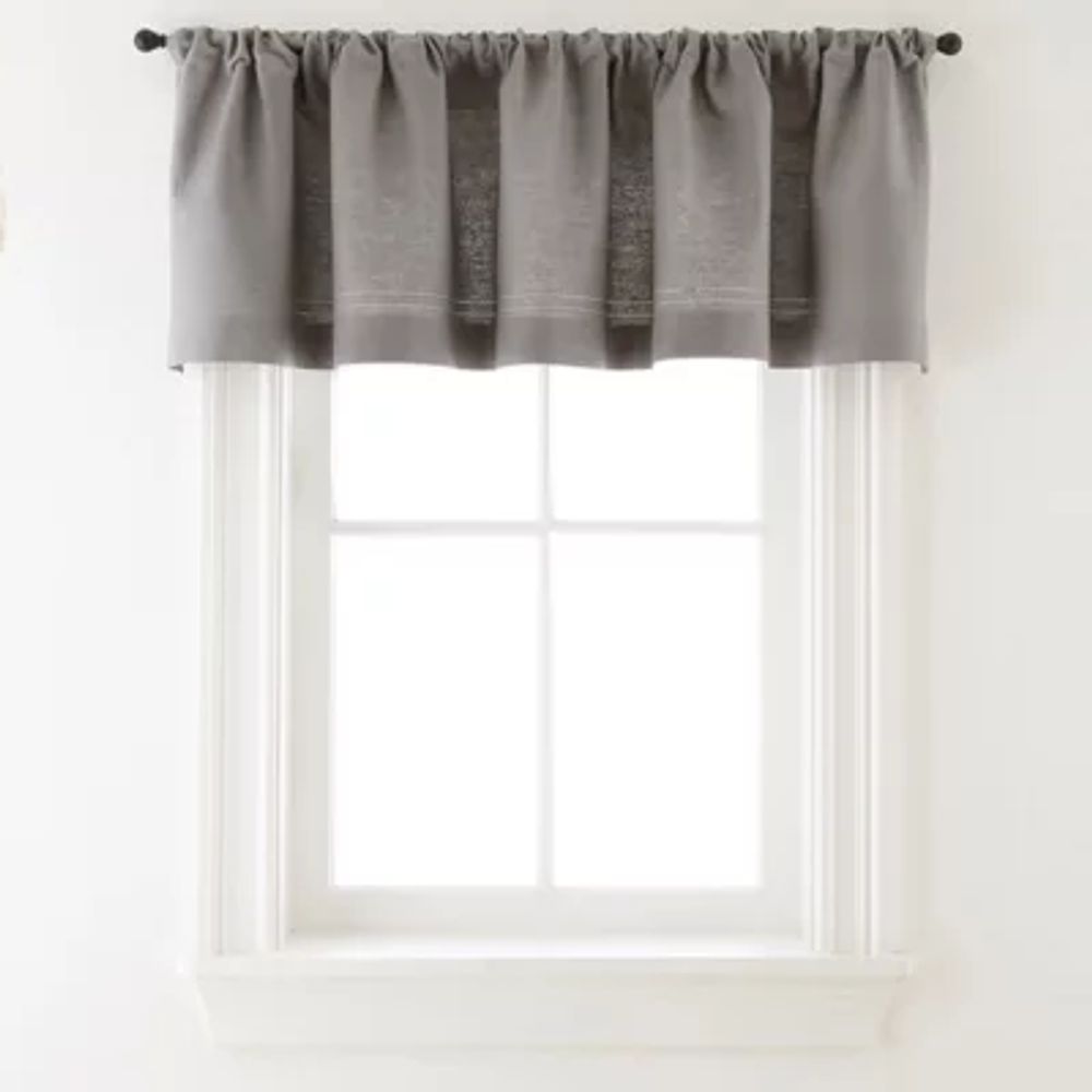 Elrene Home Fashions Rod Pocket Valance