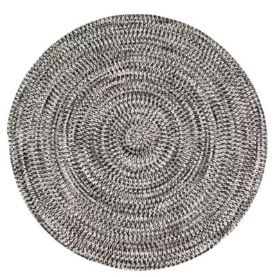 Colonial Mills Biscayne Tweed Braided Reversible Indoor Outdoor Round Accent Rug