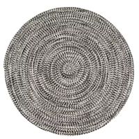 Colonial Mills Biscayne Tweed Braided Round Rugs & Floor Coverings Reversible Indoor Outdoor Accent