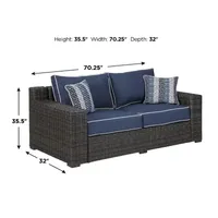 Signature Design by Ashley® Grasson Lane Patio Loveseat