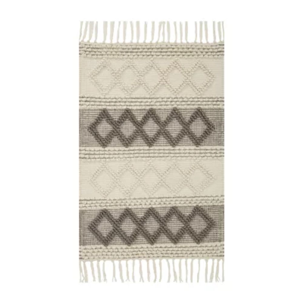 Loloi Chipper Geo Woven Indoor Rectangular Accent Rug