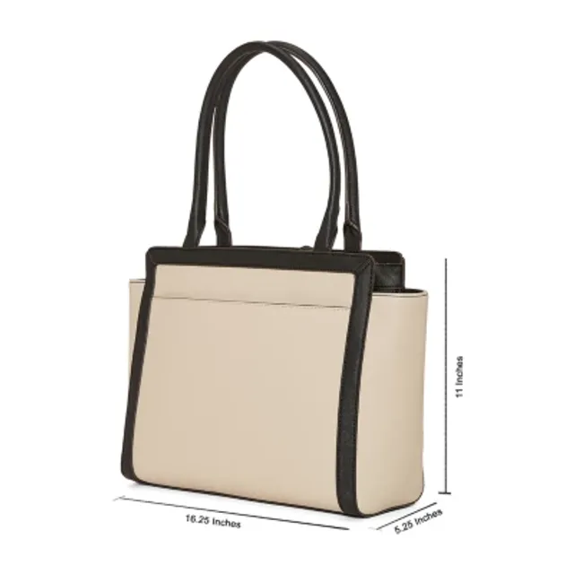 Liz Claiborne Mini Tuxedo Tote Bag