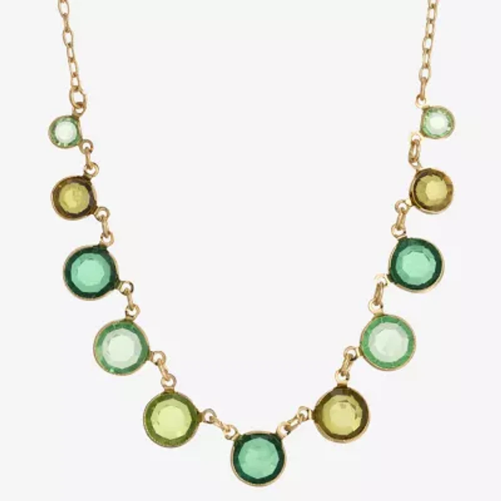 1928 Gold-Tone 16 Inch Link Collar Necklace