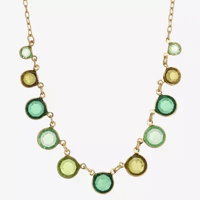 1928 Gold-Tone 16 Inch Link Collar Necklace