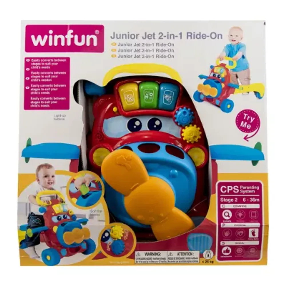 Winfun Junior Jet 2 In 1 Ride On