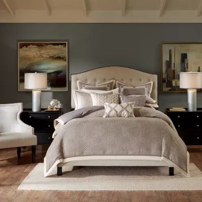 Madison Park Signature Shades of Grey Comforter Set