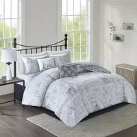 510 Design Mariam 5-Piece Reversible Paris Printed Comforter Set