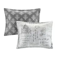 510 Design Mariam 5-Piece Reversible Paris Printed Comforter Set