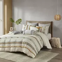 INK+IVY Cody 3 Piece Cotton Duvet Cover Set