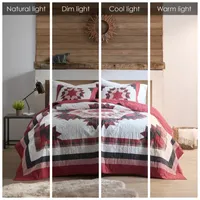 Woolrich Compass Cotton 3pc Quilt Mini Set