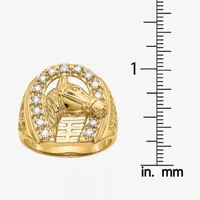 Mens 1/ CT. T.W. Natural White Diamond 14K Gold Fashion Ring