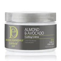 Design Essentials Natural Almond & Avocado Curling Crème Hair Cream-12 oz.