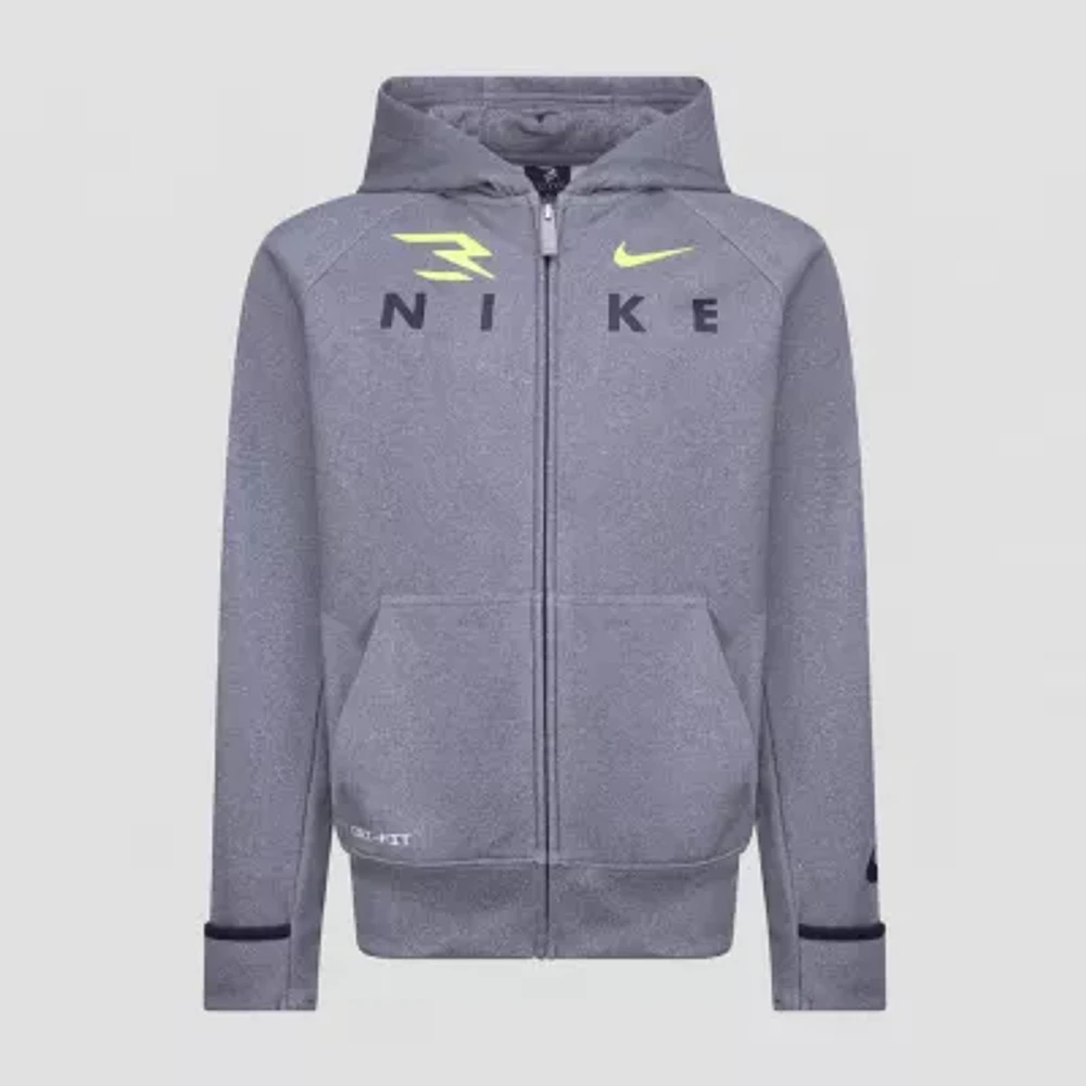 Nike 3BRAND by Russell Wilson Big Boys Fleece Zipper Hoodie