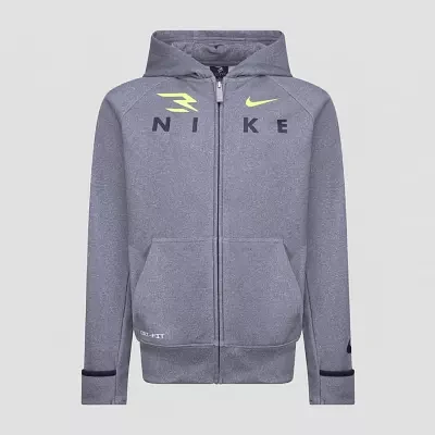 Nike 3BRAND by Russell Wilson Big Boys Fleece Zipper Hoodie