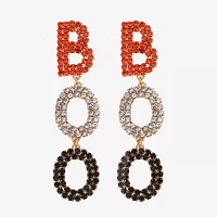 Bijoux Bar Halloween Boo Womens Drop Earrings
