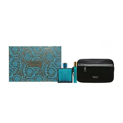 Versace Eros Pour Homme 3-Pc Set ($180 Value)