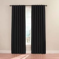 Eclipse Fresno Blackout Rod Pocket Single Curtain Panel