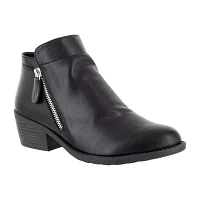 Easy Street Womens Gusto Block Heel Booties