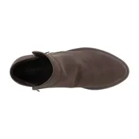 Easy Street Womens Gusto Block Heel Booties