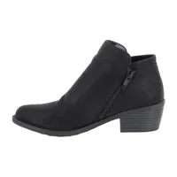 Easy Street Womens Gusto Block Heel Booties