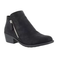 Easy Street Womens Gusto Block Heel Booties