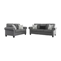 Signature Design by Ashley® Agleno Pad-Arm Loveseat