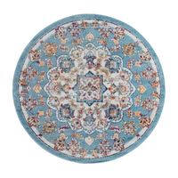 Alexandria 1 Medallion Indoor Rectangular Accent Rug