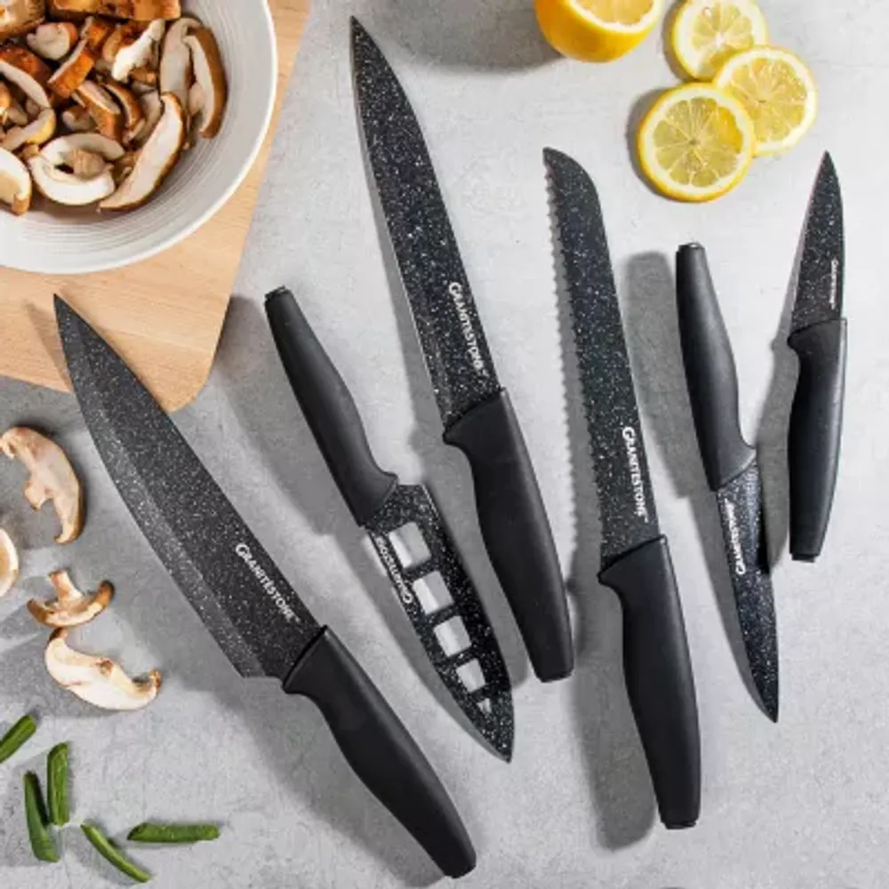 Granitestone Nutriblade 6-pc. Easy Grip Handle Knife Set