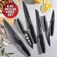 Granitestone Nutriblade 6-pc. Easy Grip Handle Knife Set