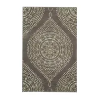 Riviera Home Cashlon Medallion Hand Tufted Rectangular Accent Indoor Rugs