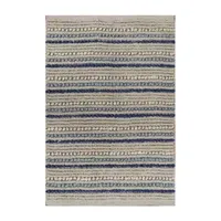 Riviera Home Jute Stripe Rectangular Accent Indoor Rugs