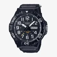 Casio Mens Black Strap Watch Mrw210hb-1bv