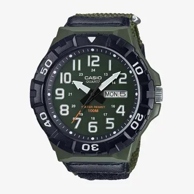 Casio Mens Black Strap Watch Mrw210hb-3bv