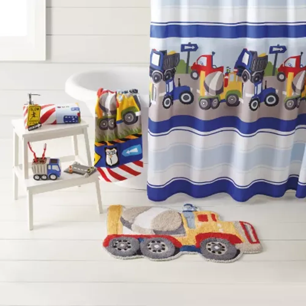 CHF Trains And Trucks Shower Curtain