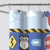 CHF Trains And Trucks Shower Curtains