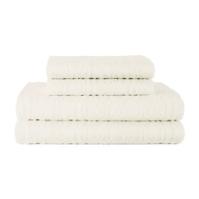 Woverly Ribbed Cotton Quick Dry 6-pc. Hand Towel - JCPenney