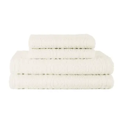 Linden Street Organic Cotton Sculpted 4-pc. Bath Towel