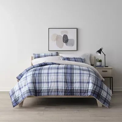 Home Expressions Mason Plaid Complete Bedding Set with Sheets