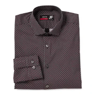 J. Ferrar Ultra Comfort Mens Slim Fit Stretch Fabric Wrinkle Free Long Sleeve Dress Shirt