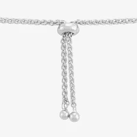 CT. T.W. Natural Diamond Sterling Silver Bolo Bracelet