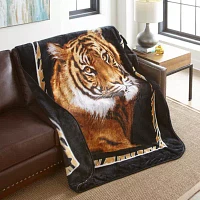 Shavel Home Products Tiger Midweight Throw