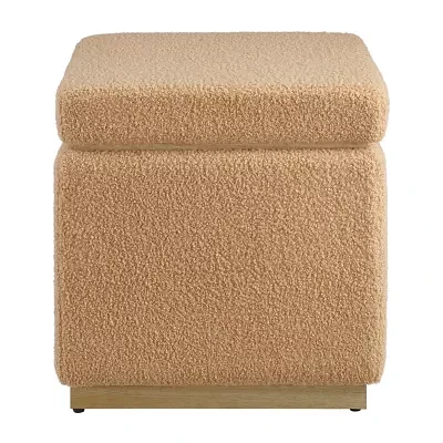 Berlinda Sherpa Cube Storage Ottoman