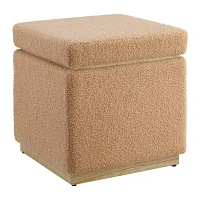 Berlinda Sherpa Cube Storage Ottoman